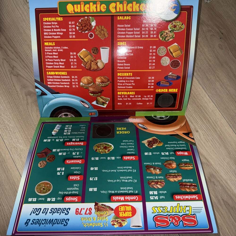 Drive-Thru Menu Math gr. 4-6 - Picture 2 of 2